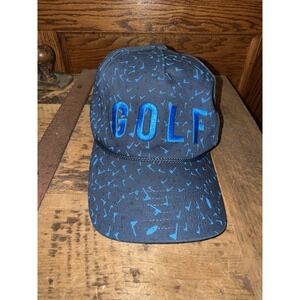 Adidas Golf Mens Blue Standard Players‎ Hat Cap Adjustable Snapback